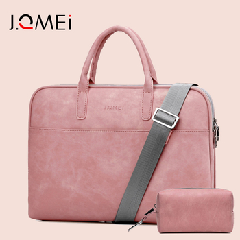 PU kožna torba preko ramena za prijenosno računalo - vodootporna, otporna na habanje, otporna na udarce, dizajn za olakšanje tereta, gradski minimalistički stil