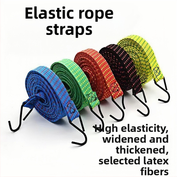 Qiling Nailoninės elastingos diržai transportavimui, sunkioji juosta, 8 kg apkrova