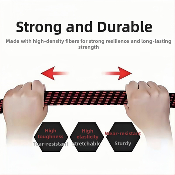 Qiling Nailoninės elastingos diržai transportavimui, sunkioji juosta, 8 kg apkrova