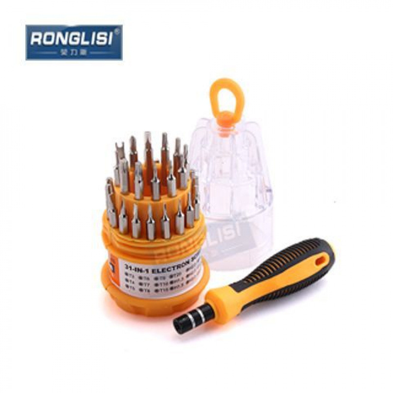 31-в-1 Многофункционален комплект инструменти за домашен ремонт на мобилни телефони и компютри, от въглеродна стомана