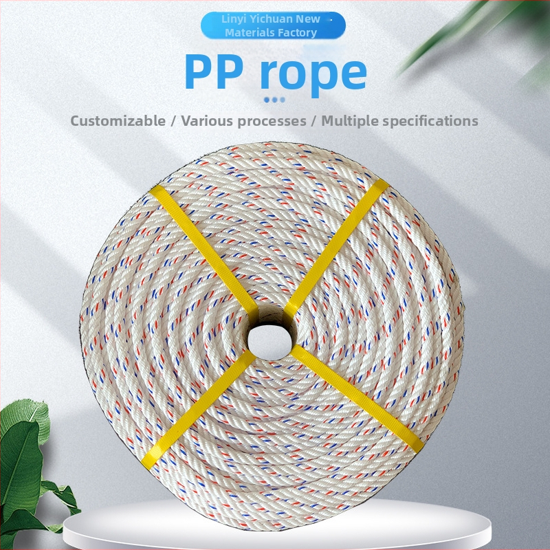 Polüpropüleen köis, mitme niidiga — bränd: Yichuan; Materjal: PP; Tüüp: mitme niidiga; Lõhkejõud: 1000 kg; Rakendus: pakkimine