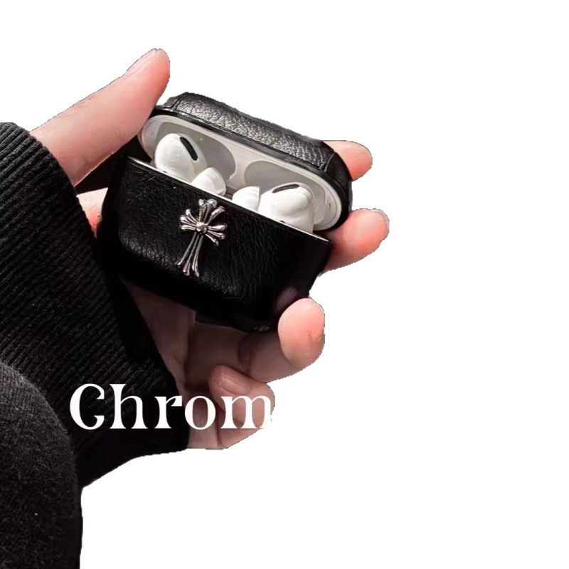 Carcasă TPU cu design în cruce pentru Apple AirPods Pro 2 și AirPods 4 — turnare prin injecție, potrivire universală