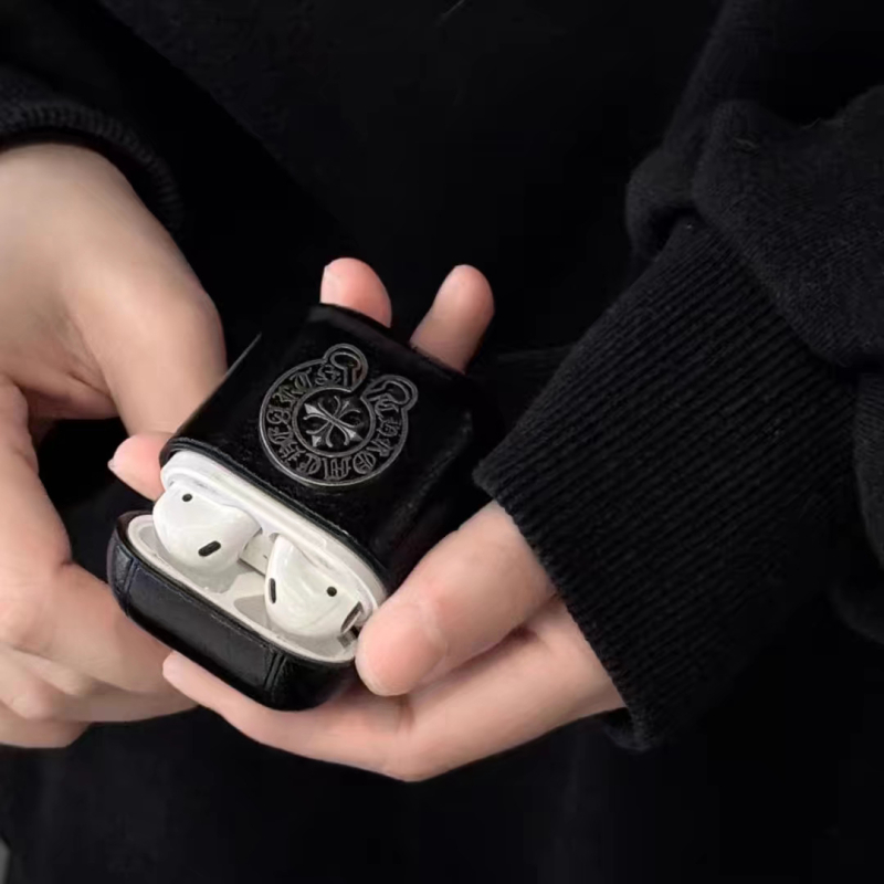 Carcasă TPU cu design în cruce pentru Apple AirPods Pro 2 și AirPods 4 — turnare prin injecție, potrivire universală