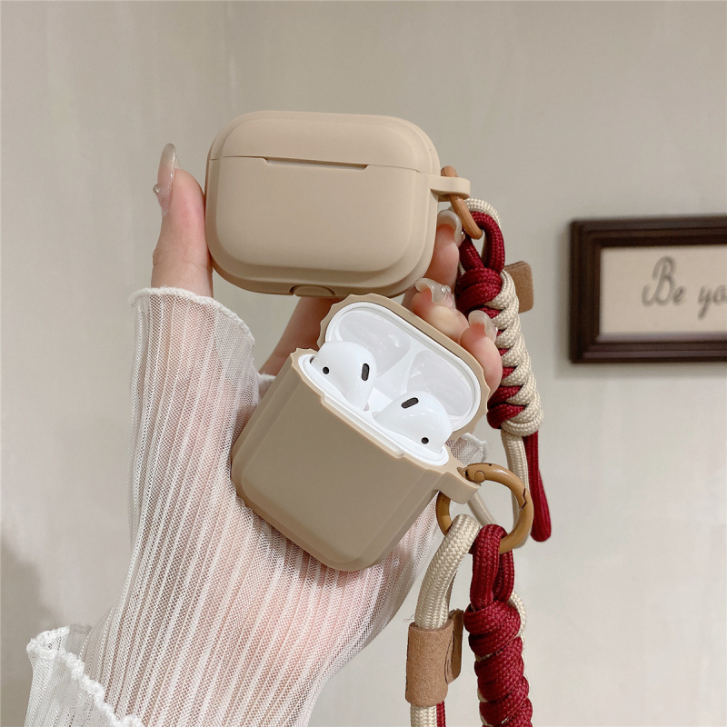 Szilikon AirPods védőtok mosolygós rajzfilm dizájnnal – Univerzális illeszkedés, injekciós formázás, kompatibilis AirPods 1–3 generációval