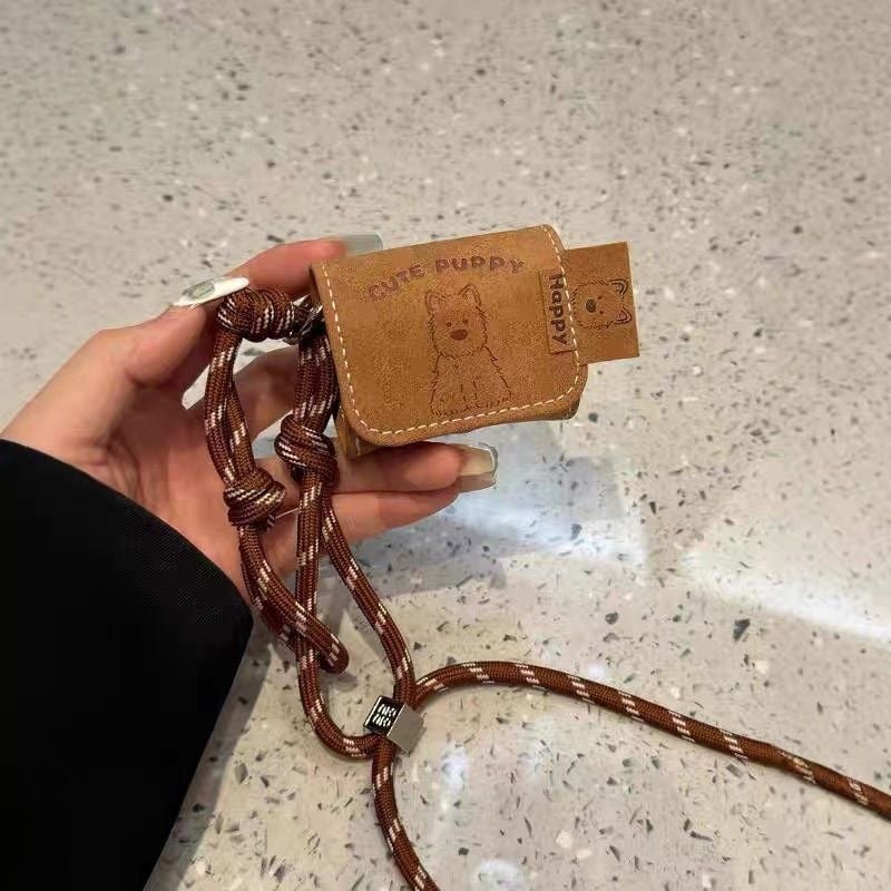 AirPods védőtok, PC anyag, gravírozott kép, hordozható kialakítás