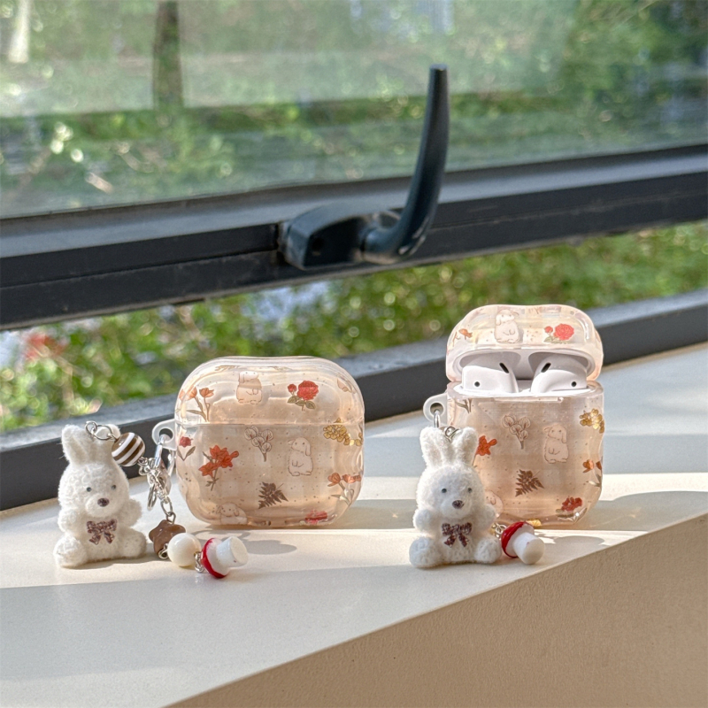 Θήκη προστασίας AirPods από TPU, με χωριστό cartoon στυλ, ανάγλυφη κατασκευή, συμβατή με AirPods της Apple, διαθέσιμη παραμετροποίηση