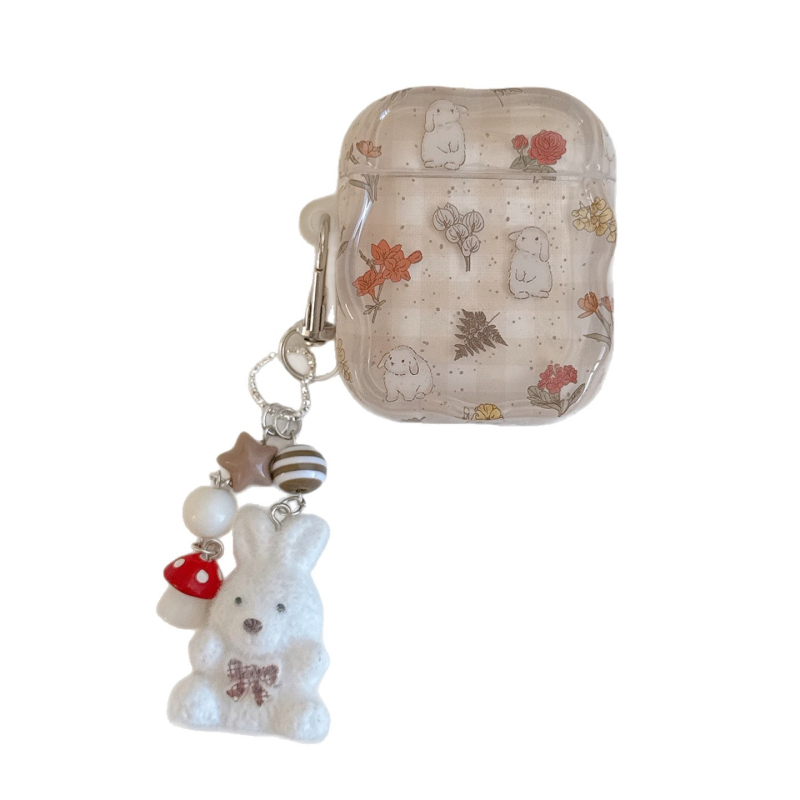 Θήκη προστασίας AirPods από TPU, με χωριστό cartoon στυλ, ανάγλυφη κατασκευή, συμβατή με AirPods της Apple, διαθέσιμη παραμετροποίηση