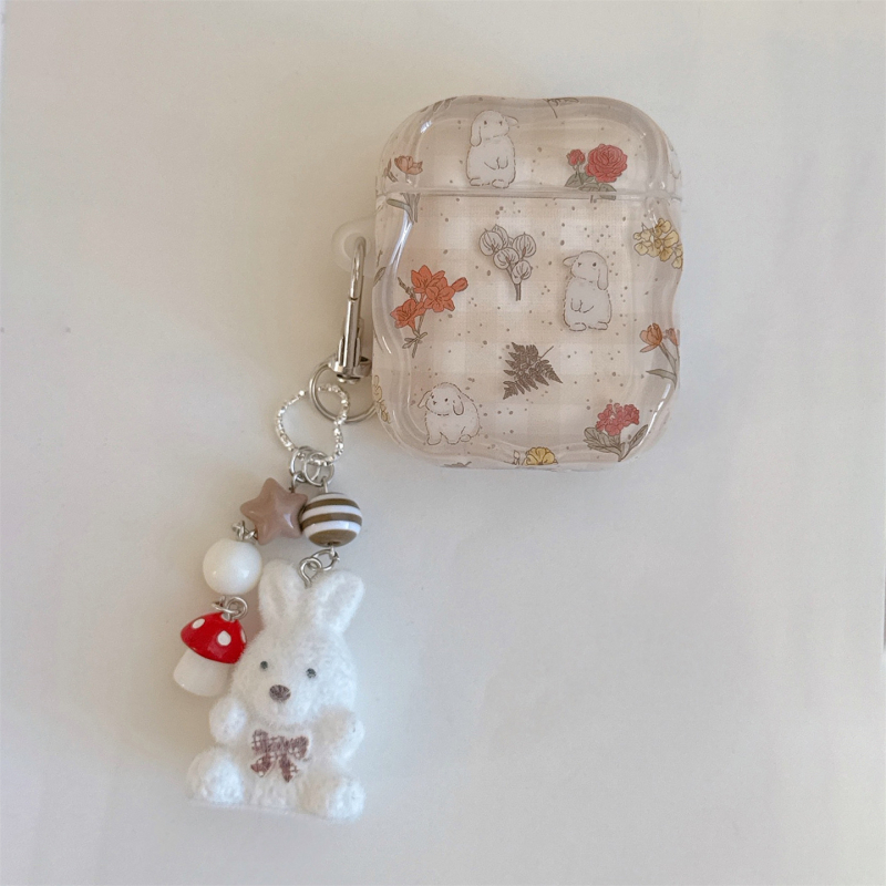 Θήκη προστασίας AirPods από TPU, με χωριστό cartoon στυλ, ανάγλυφη κατασκευή, συμβατή με AirPods της Apple, διαθέσιμη παραμετροποίηση