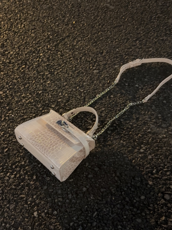 Muška crossbody torba s krokodilskim uzorkom, casual stil, svilenkasto cvjetni materijal, PVC podstava, jesen 2025