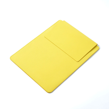 Zaštitna futrola MacBook Air/Pro, prirodna koža; prozračna, vodootporna, otporna na habanje; prvi sloj goveđe kože; podstava od goveđe kože; proljetno izdanje 2025