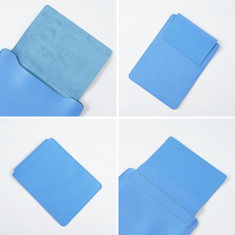 Zaštitna futrola MacBook Air/Pro, prirodna koža; prozračna, vodootporna, otporna na habanje; prvi sloj goveđe kože; podstava od goveđe kože; proljetno izdanje 2025