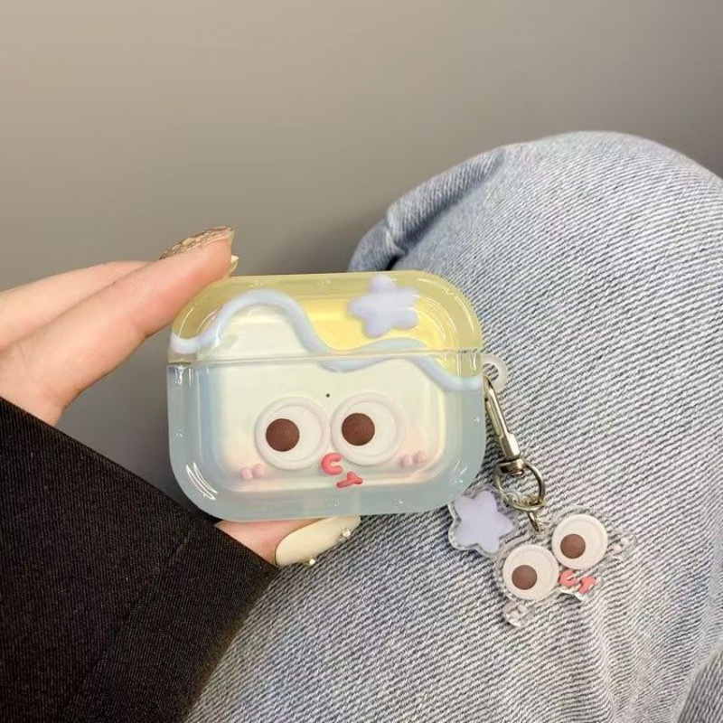 Θήκη Προστασίας AirPods Pro – TPU μαλακό περίβλημα, στυλ καρτούν, κατασκευασμένο με έγχυση, συμβατή με AirPods Pro 2ης & 3ης γενιάς, με δυνατότητα προσαρμογής