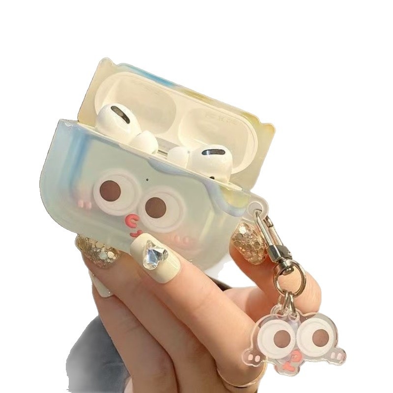 Θήκη Προστασίας AirPods Pro – TPU μαλακό περίβλημα, στυλ καρτούν, κατασκευασμένο με έγχυση, συμβατή με AirPods Pro 2ης & 3ης γενιάς, με δυνατότητα προσαρμογής