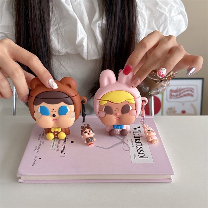 One Hundred Points Cartoon Σιλικόνης Θήκη AirPods Pro — Όλο σε Ένα Σχέδιο, Συμβατή με AirPods Pro 1–4 Γενιά