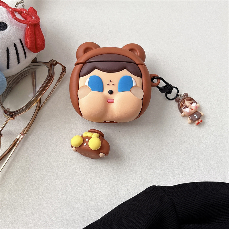 One Hundred Points Cartoon Σιλικόνης Θήκη AirPods Pro — Όλο σε Ένα Σχέδιο, Συμβατή με AirPods Pro 1–4 Γενιά