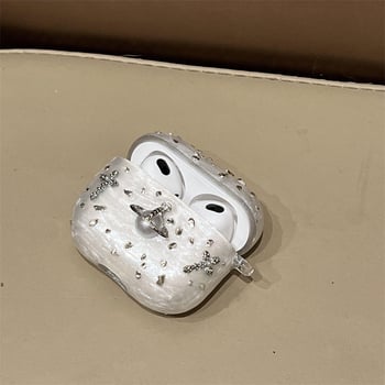 Κάλυμμα AirPods 4 και Pro 3 - Σιλικόνη, Μαλακό Περίβλημα, Σχέδιο Κινούμενων Σχεδίων, Χαραγμένη Εικόνα 3D Διαμαντόπλανη