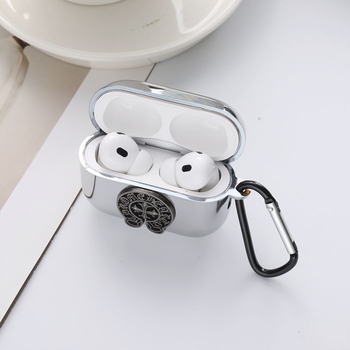 Croxin 3D reljefna kožna zaštitna futrola za AirPods 4, Pro 3, za Apple uređaje