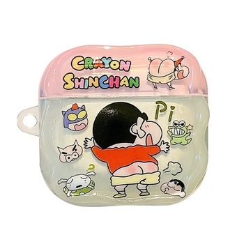 Kućište za AirPods Pro 3 – crtić Shin-Chan stil, TPU, injekcijsko oblikovanje