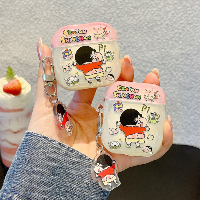 Kućište za AirPods Pro 3 – crtić Shin-Chan stil, TPU, injekcijsko oblikovanje