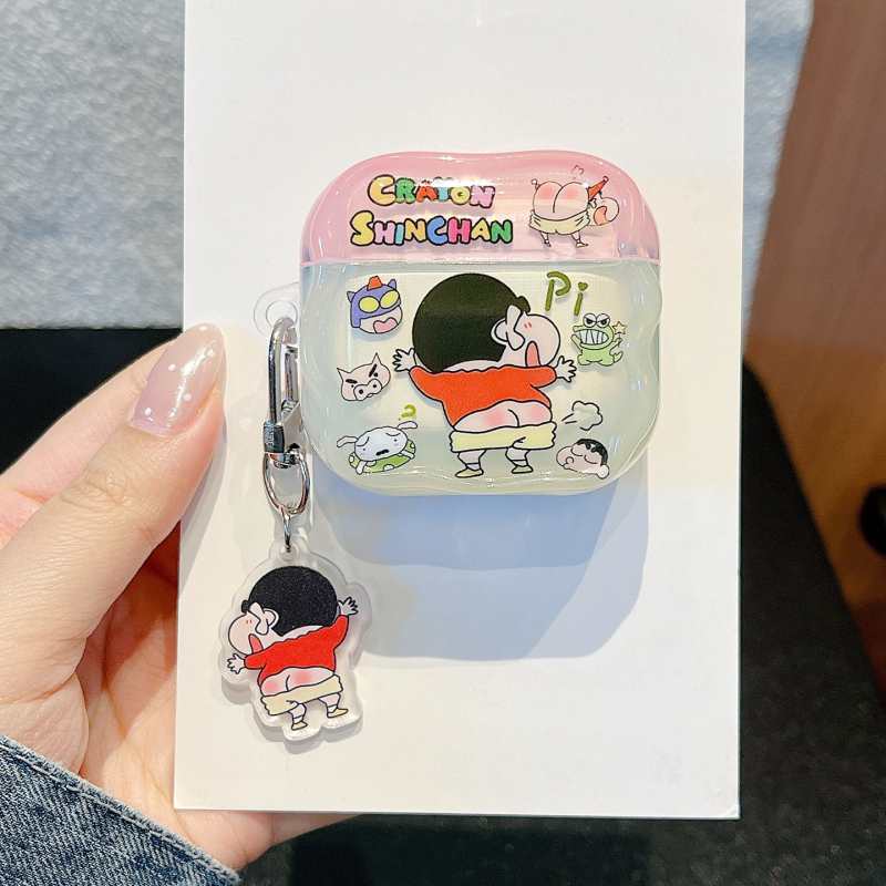 Kućište za AirPods Pro 3 – crtić Shin-Chan stil, TPU, injekcijsko oblikovanje