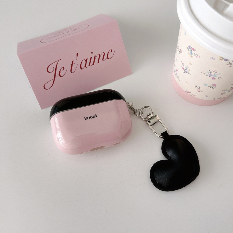 AirPods védőtok – szilikonból, minimalist dizájn, nyomott felület, kompatibil Apple AirPods: 4. generáció, 2., 3. generáció és Pro 2