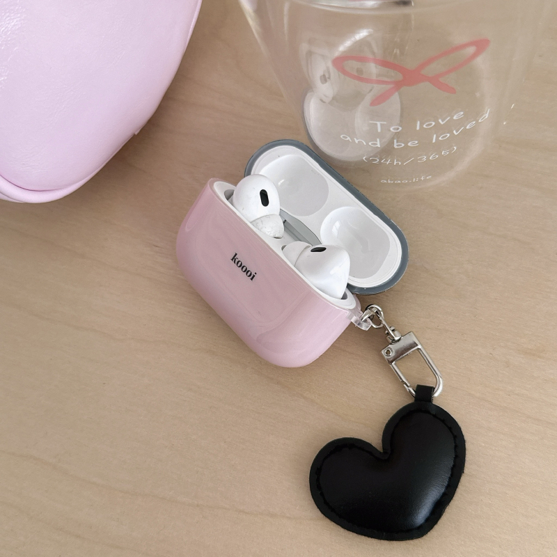 AirPods védőtok – szilikonból, minimalist dizájn, nyomott felület, kompatibil Apple AirPods: 4. generáció, 2., 3. generáció és Pro 2