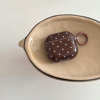 AirPods Pro кейс – PC, мек корпус, универсална съвместимост, embossed дизайн, съвместим с Apple