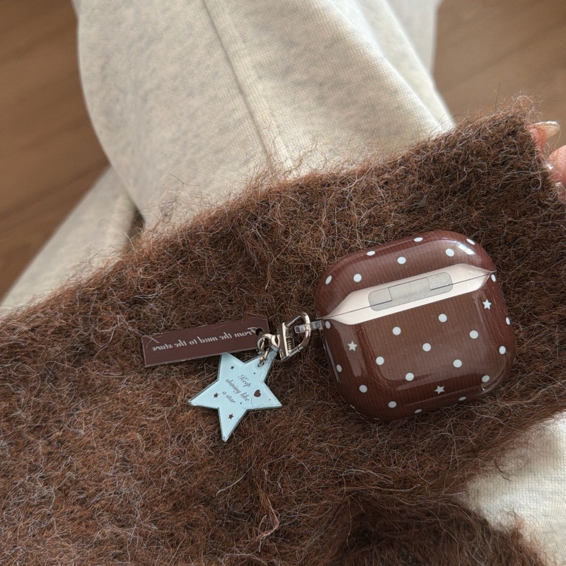 AirPods Pro кейс – PC, мек корпус, универсална съвместимост, embossed дизайн, съвместим с Apple