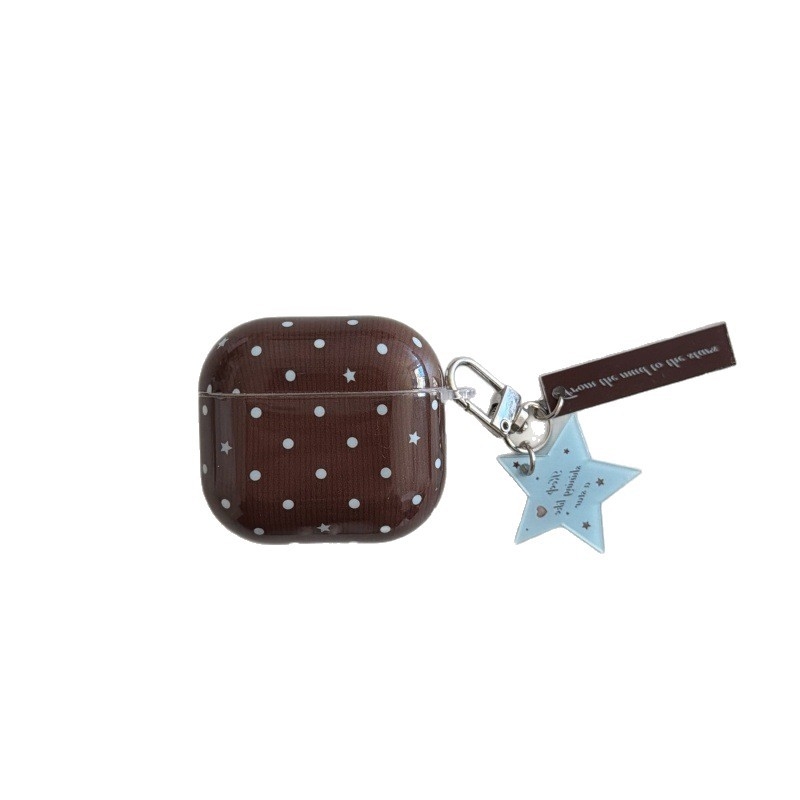 AirPods Pro кейс – PC, мек корпус, универсална съвместимост, embossed дизайн, съвместим с Apple