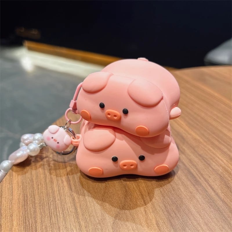 Huawei FreeBuds 5/6i силиконов защитен калъф с карикатурен печат