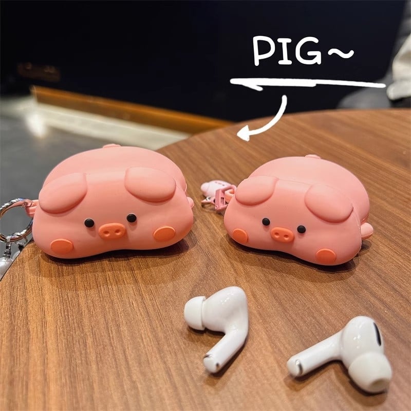 Huawei FreeBuds 5/6i силиконов защитен калъф с карикатурен печат