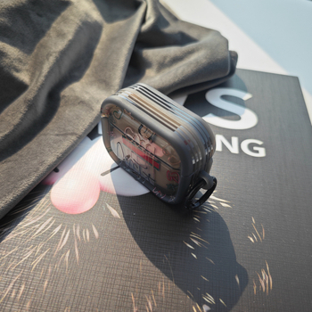 TPU защитен калъф за AirPods Pro 2-ра и 4-та генерация, инжекционно формован, универсален, съвместим с Apple