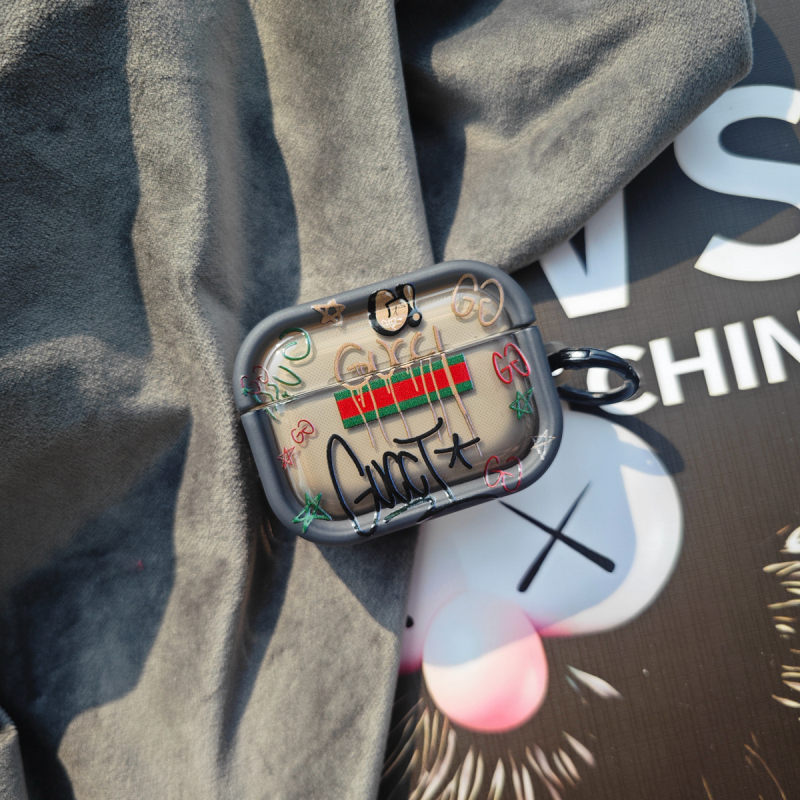 TPU защитен калъф за AirPods Pro 2-ра и 4-та генерация, инжекционно формован, универсален, съвместим с Apple