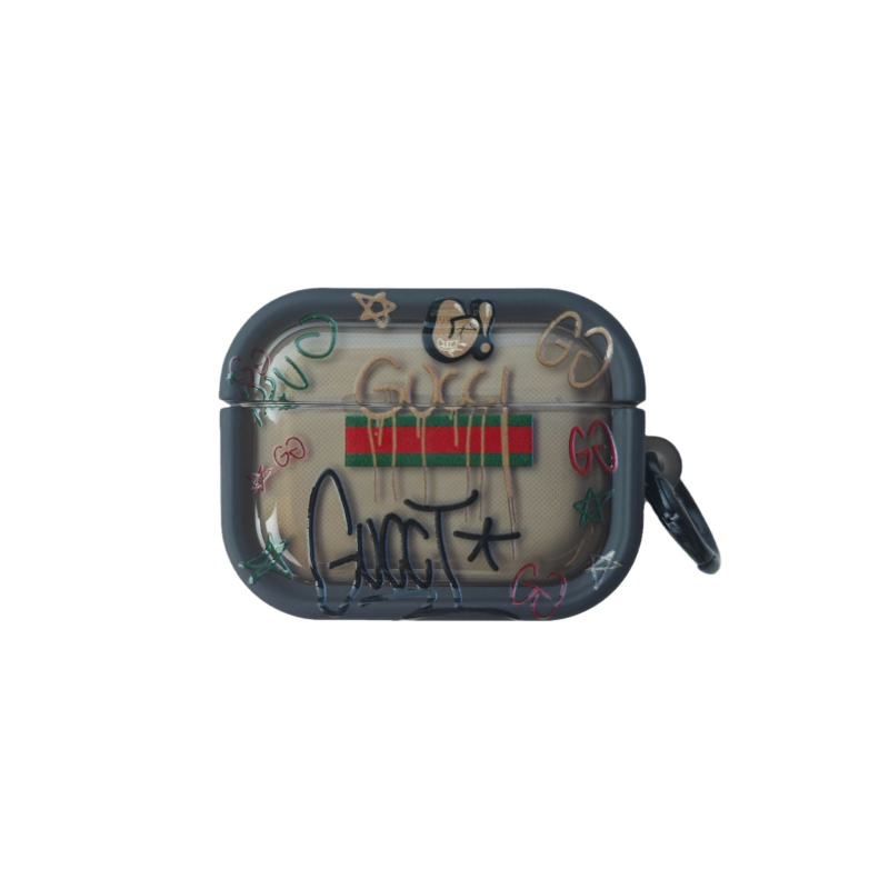 TPU защитен калъф за AirPods Pro 2-ра и 4-та генерация, инжекционно формован, универсален, съвместим с Apple