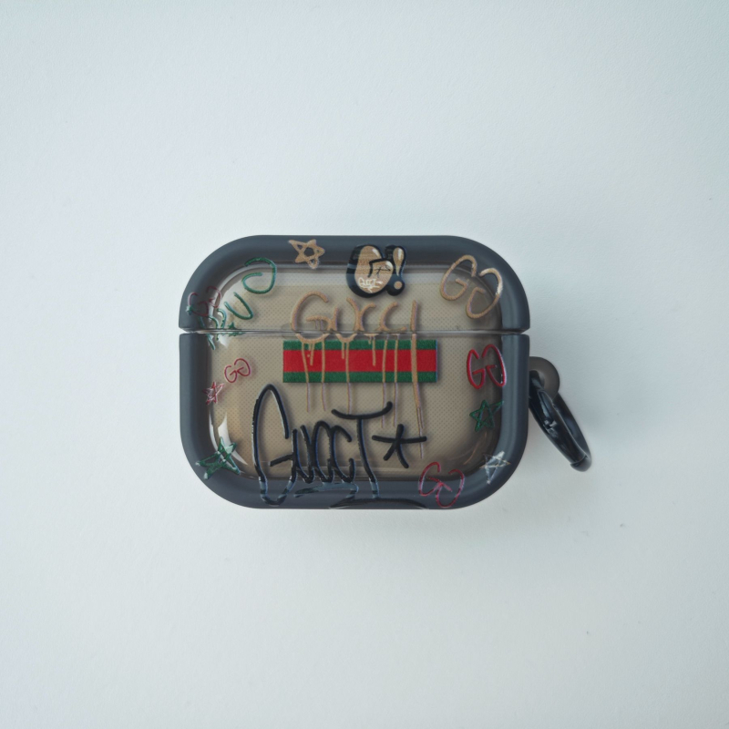 TPU защитен калъф за AirPods Pro 2-ра и 4-та генерация, инжекционно формован, универсален, съвместим с Apple