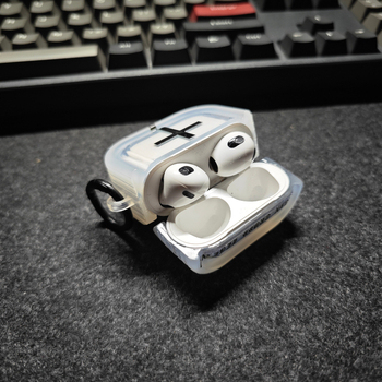 AirPods TPU защитен калъф, универсален, цялостен корпус, инжекционно формован, за Apple