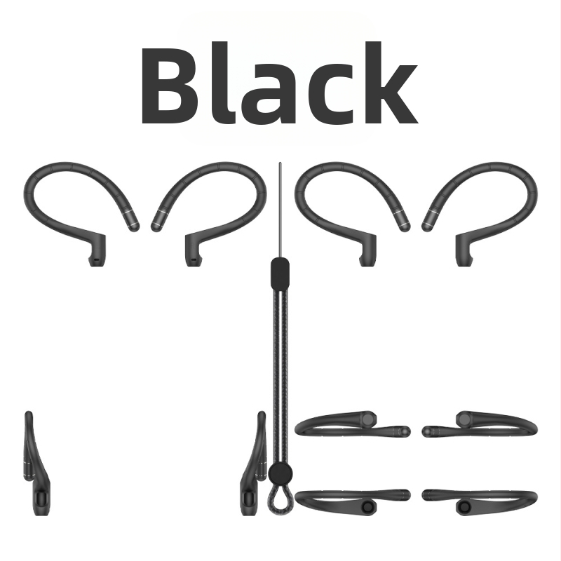 AirPods silikónový háčik na ucho – proti strate, prenosný, vstrekované, všeobecné použitie pre Apple AirPods (1./2. generácia)