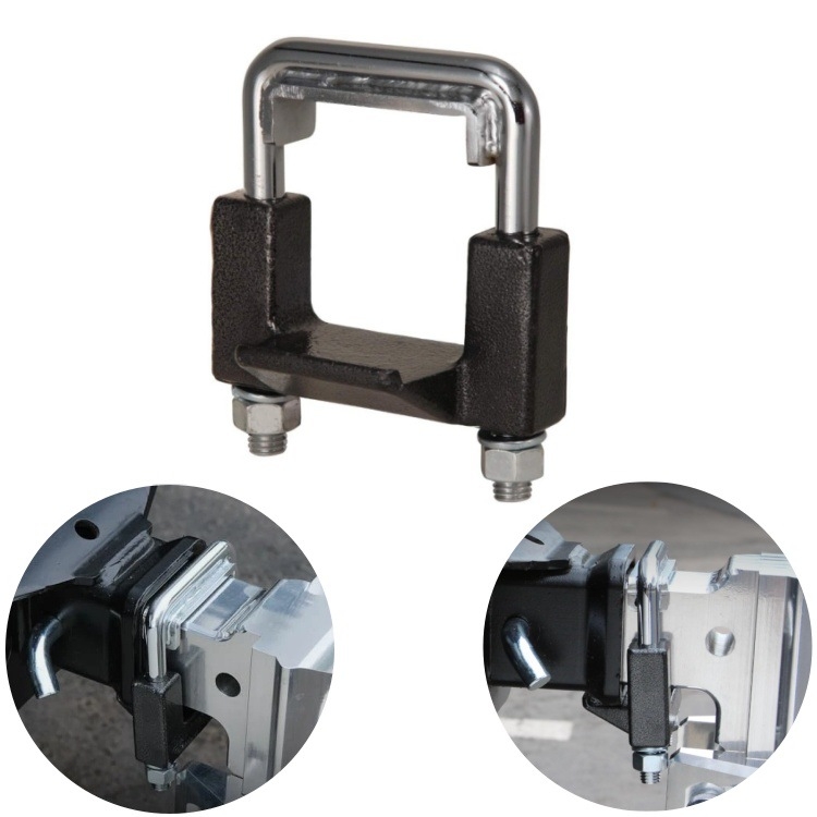 U-veida stiprinājumi pie piekabes ar triecienizturīgiem stabilizatoriem | Materiāls: oglekļa tērauds + dzelzs | Modeļi: YH1927, YH1787, YH2095 | Virsmas apstrāde: plastmasas pārklājums