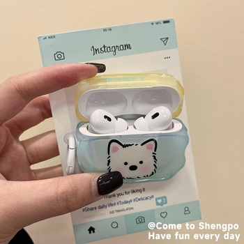 Wanlechen Carcasă TPU pentru AirPods Pro 2 și AirPods 4 Gen — All-in-One, Stil Cartoon, Finisaj cu spray