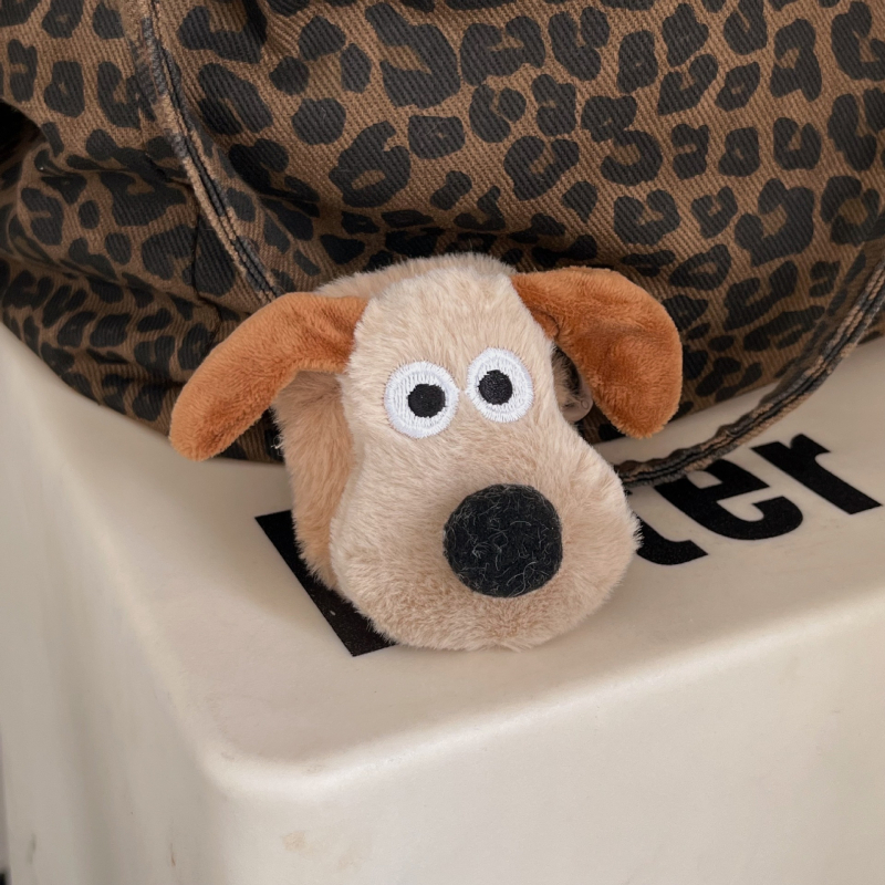 Husă pluș pentru AirPods Pro 3 – model animal desen animat, portabil, din pluș