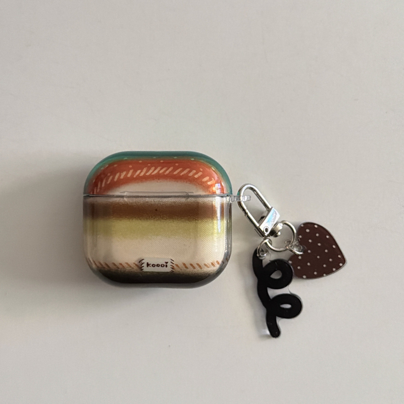 IMD Linie 4 Gen – husă de protecție pentru AirPods Pro, acoperire completă din TPU, turnare prin injecție, universal, compatibilă cu AirPods Pro 2a și 3a generație