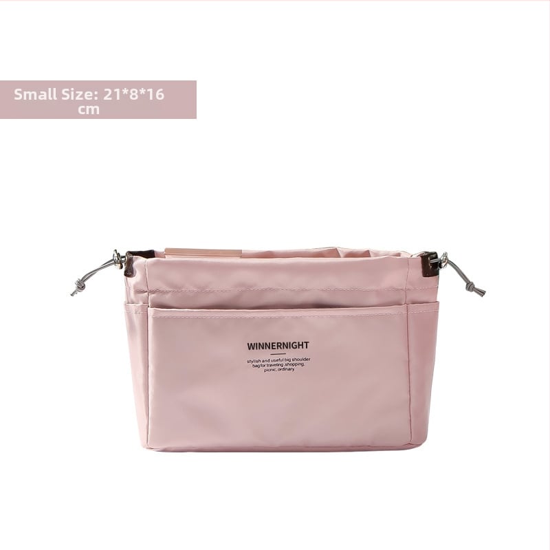 Geantă de călătorie din nailon, cubiformă, stil lux ușor, izolație, pentru depozitare de produse cosmetice (model S220316)