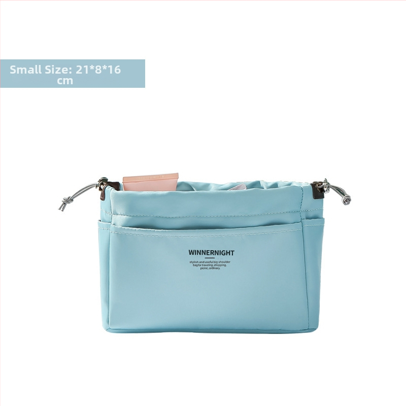 Geantă de călătorie din nailon, cubiformă, stil lux ușor, izolație, pentru depozitare de produse cosmetice (model S220316)