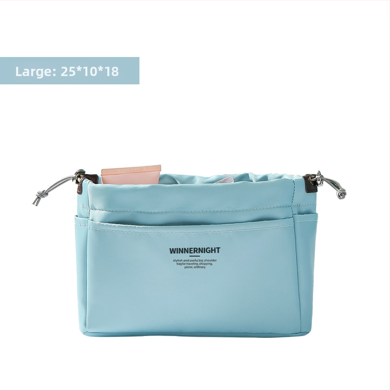 Geantă de călătorie din nailon, cubiformă, stil lux ușor, izolație, pentru depozitare de produse cosmetice (model S220316)