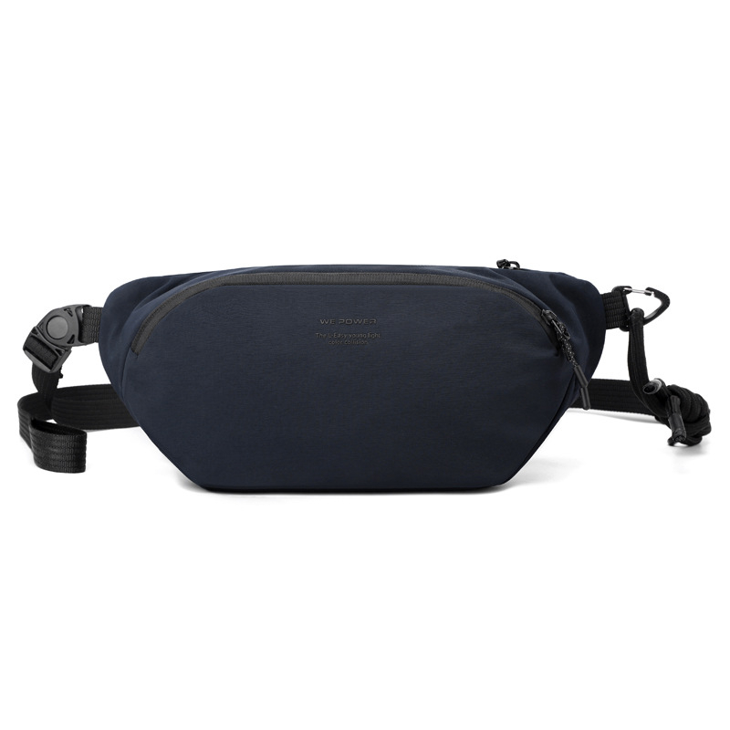 Pánska hrudná taška, mestský jednoduchý štýl, nylon, nepremokavá, na každodenné použitie