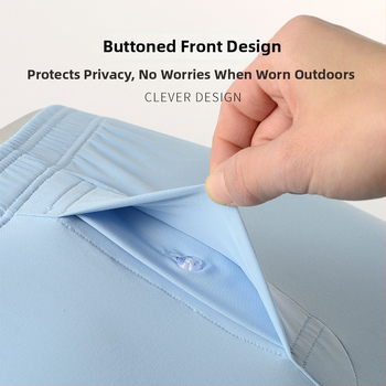 Meeste Ice Silk vabaajarõivad - Plain-Weave nailon, nailonist krooni vooder, 21-30D lõng, keskmine talje