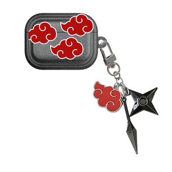 Husă pentru AirPods Pro cu temă Naruto, stil Cartoon, TPU, turnare prin injecție, compatibilă cu AirPods Pro de a 2-a și a 3-a generație de la Apple