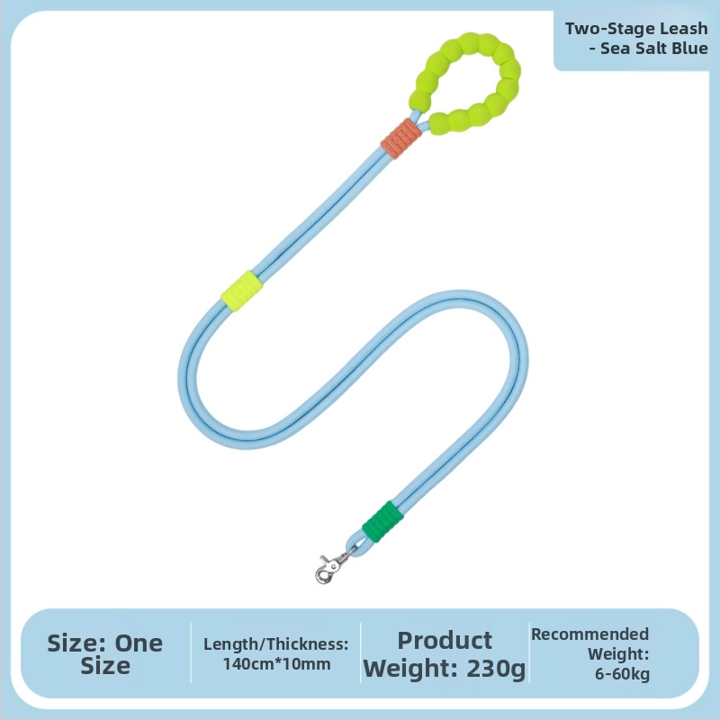 Nylonový ťahový pás pre psy - dvojsegmentový popruh cez telo pre stredné a veľké psy
