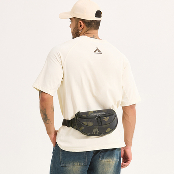 WEPOWER Nylonová vodeodolná pánska taška na hrudník pre každodenné použitie, zima 2024