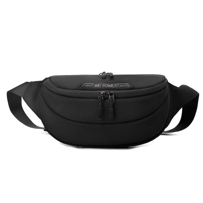 WEPOWER Nylonová vodeodolná pánska taška na hrudník pre každodenné použitie, zima 2024